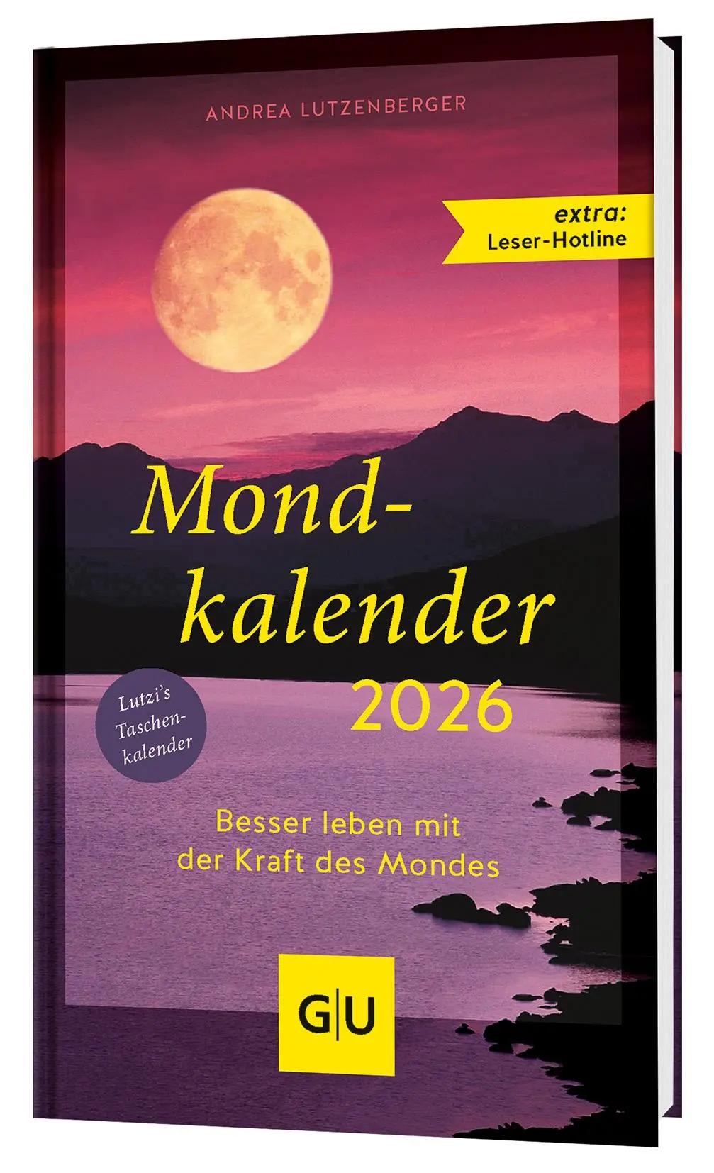 Cover: 9783833897207 | Mondkalender 2026 | Besser leben mit der Kraft des Mondes | Buch