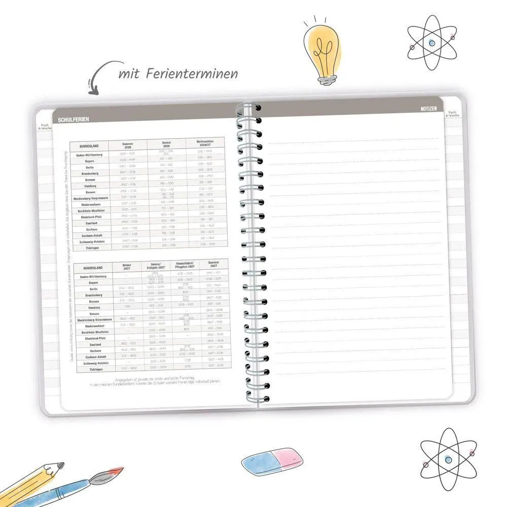 Bild: 9783988027207 | TRÖTSCH - Gymnasialplaner Blue 26/27 | Trötsch Verlag GmbH &amp; Co. KG