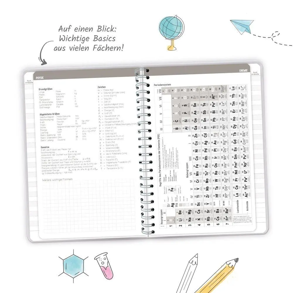 Bild: 9783988027207 | TRÖTSCH - Gymnasialplaner Blue 26/27 | Trötsch Verlag GmbH &amp; Co. KG