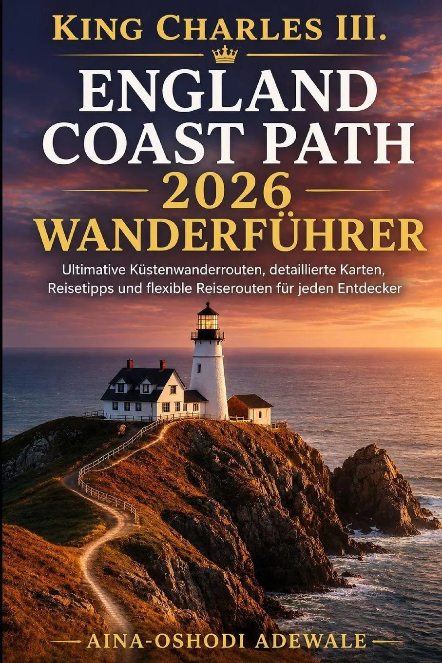 Cover: 9798181947207 | King Charles III. England Coast Path 2026 Wanderführer | Adewale