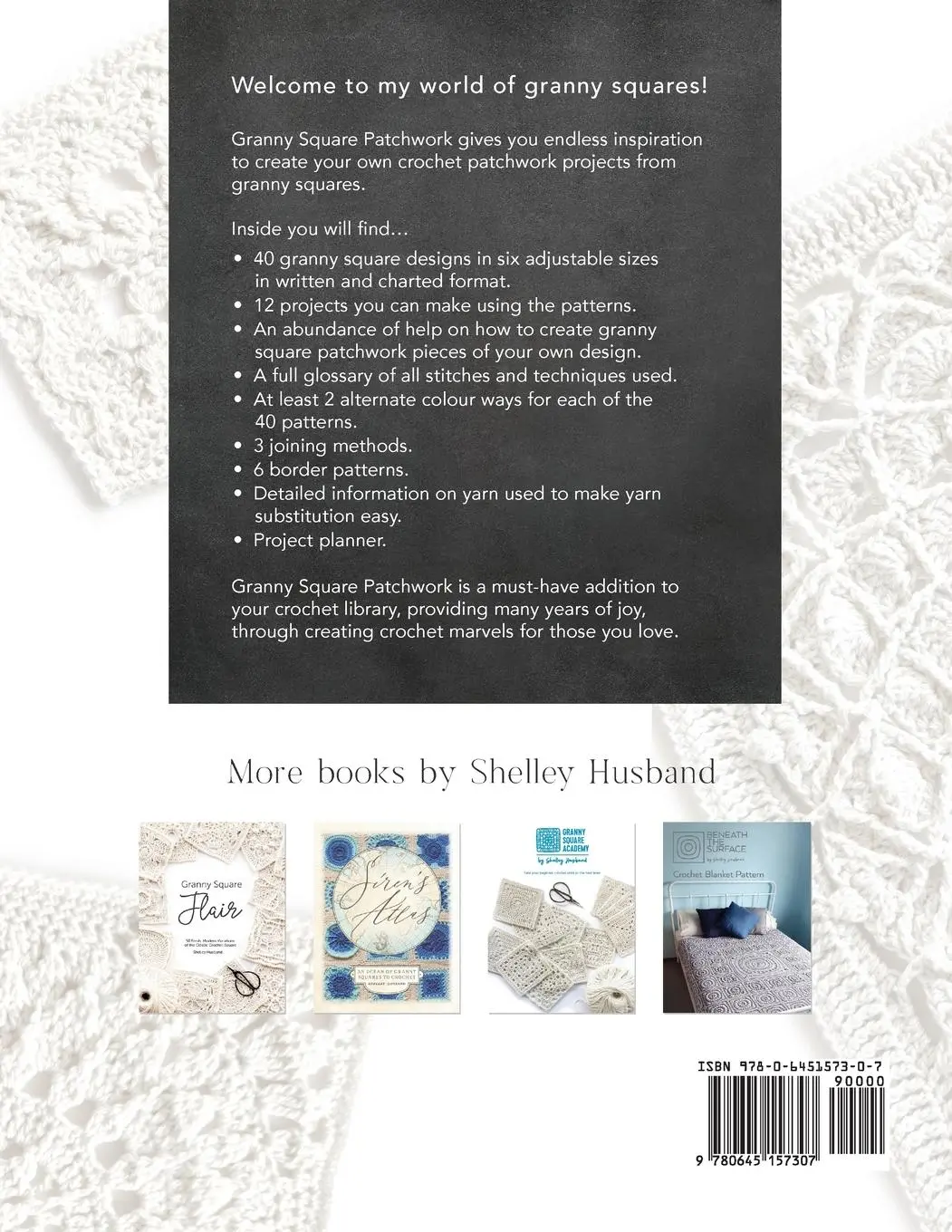Rückseite: 9780645157307 | Granny Square Patchwork UK Terms Edition | Shelley Husband | Buch