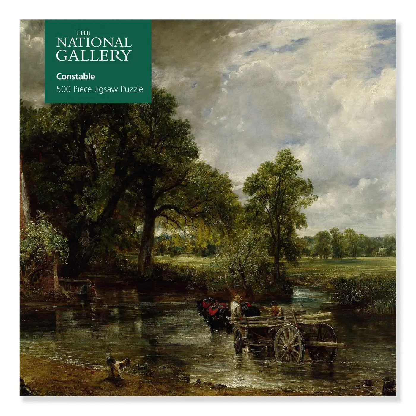 Cover: 9781839647307 | Adult Jigsaw Puzzle National Gallery: John Constable: The Hay Wain...
