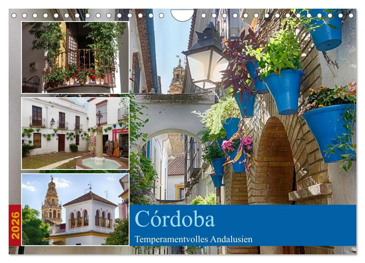 Cover: 9783457377307 | Córdoba -Temperamentvolles Andalusien (Wandkalender 2026 DIN A4...