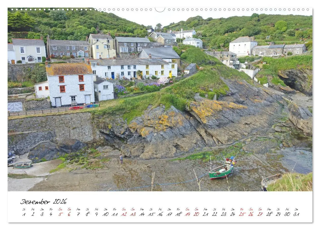 Bild: 9783457827307 | Cornwall. Der malerische Südwesten Englands (Wandkalender 2026 DIN...