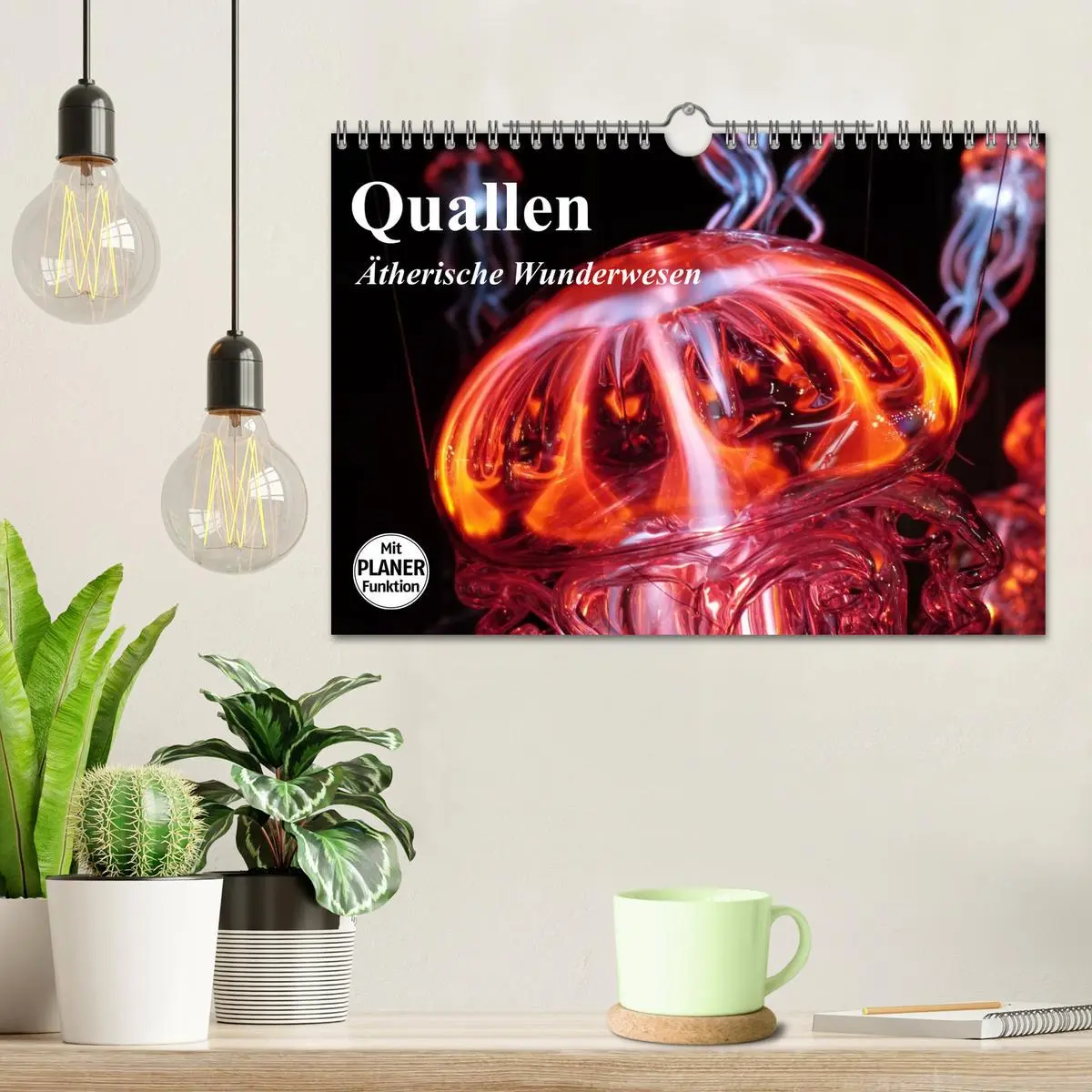 Bild: 9783457997307 | Quallen. Ätherische Wunderwesen (Wandkalender 2026 DIN A4 quer),...
