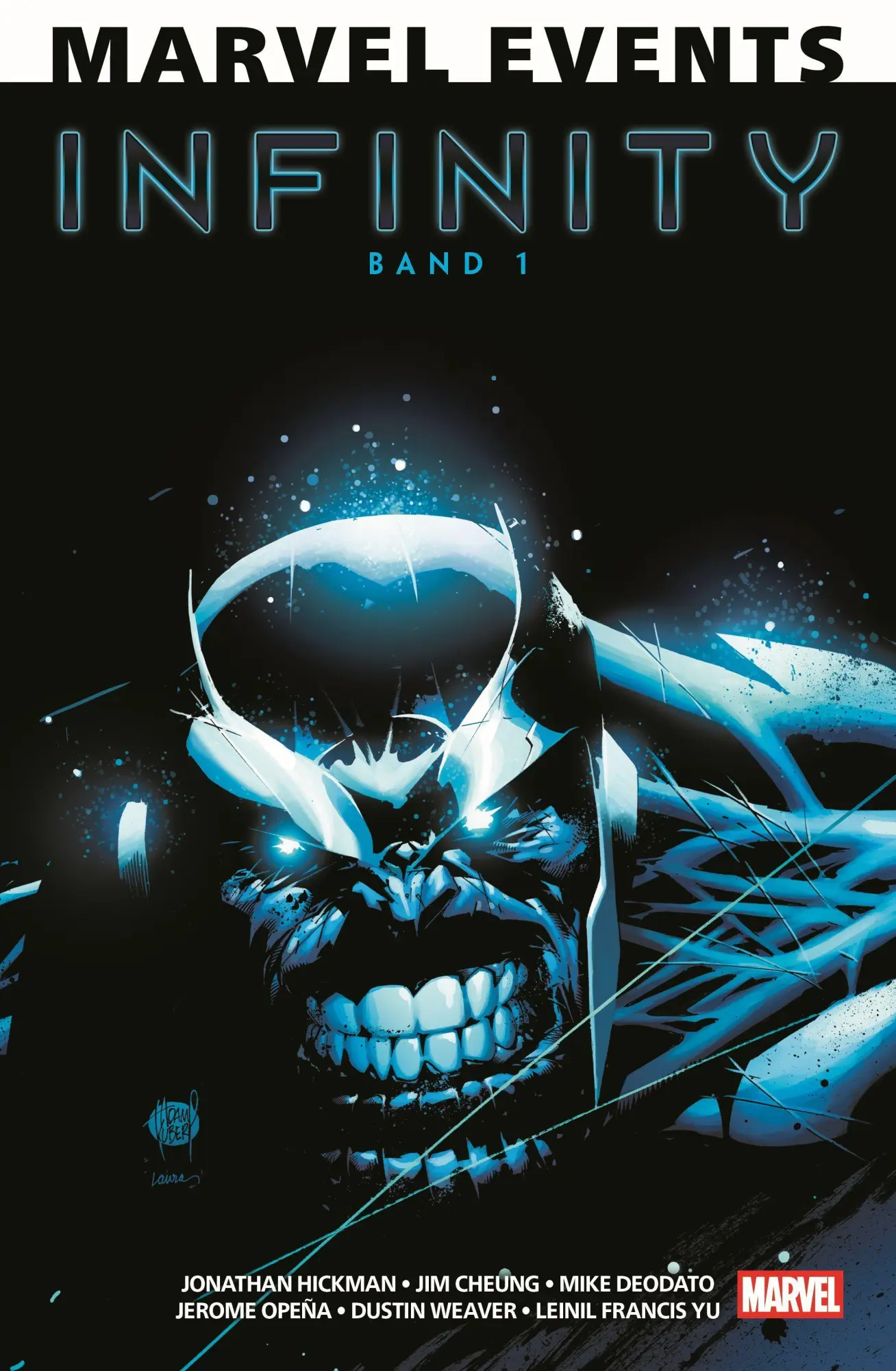 Cover: 9783741647307 | Marvel Events: Infinity | Bd. 1 | Jonathan Hickman (u. a.) | Buch