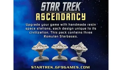 Cover: 9420020237407 | Star Trek: Ascendancy Romulan Starbases | Star Trek | GF9ST031