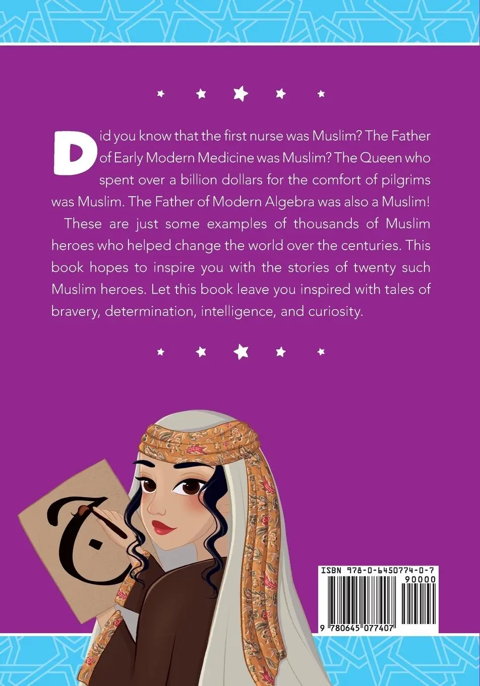Rückseite: 9780645077407 | Stories of 20 Mighty Muslim Heroes | Tamara Haque | Taschenbuch | 2021