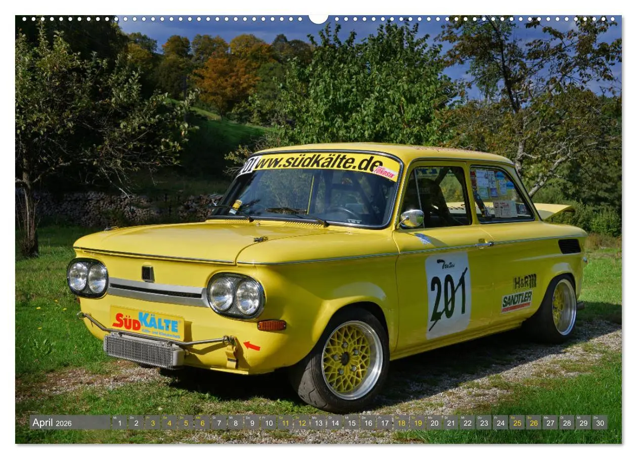 Bild: 9783457677407 | Ein Wälderporsche - NSU Reich TT (hochwertiger Premium Wandkalender...