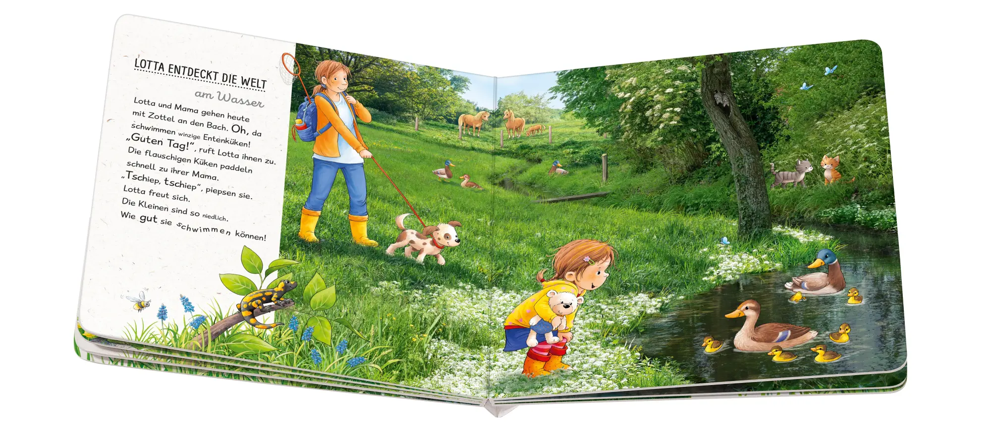 Bild: 9783473417407 | Lotta entdeckt die Welt: Am Wasser | Sandra Grimm | Buch | Naturstart
