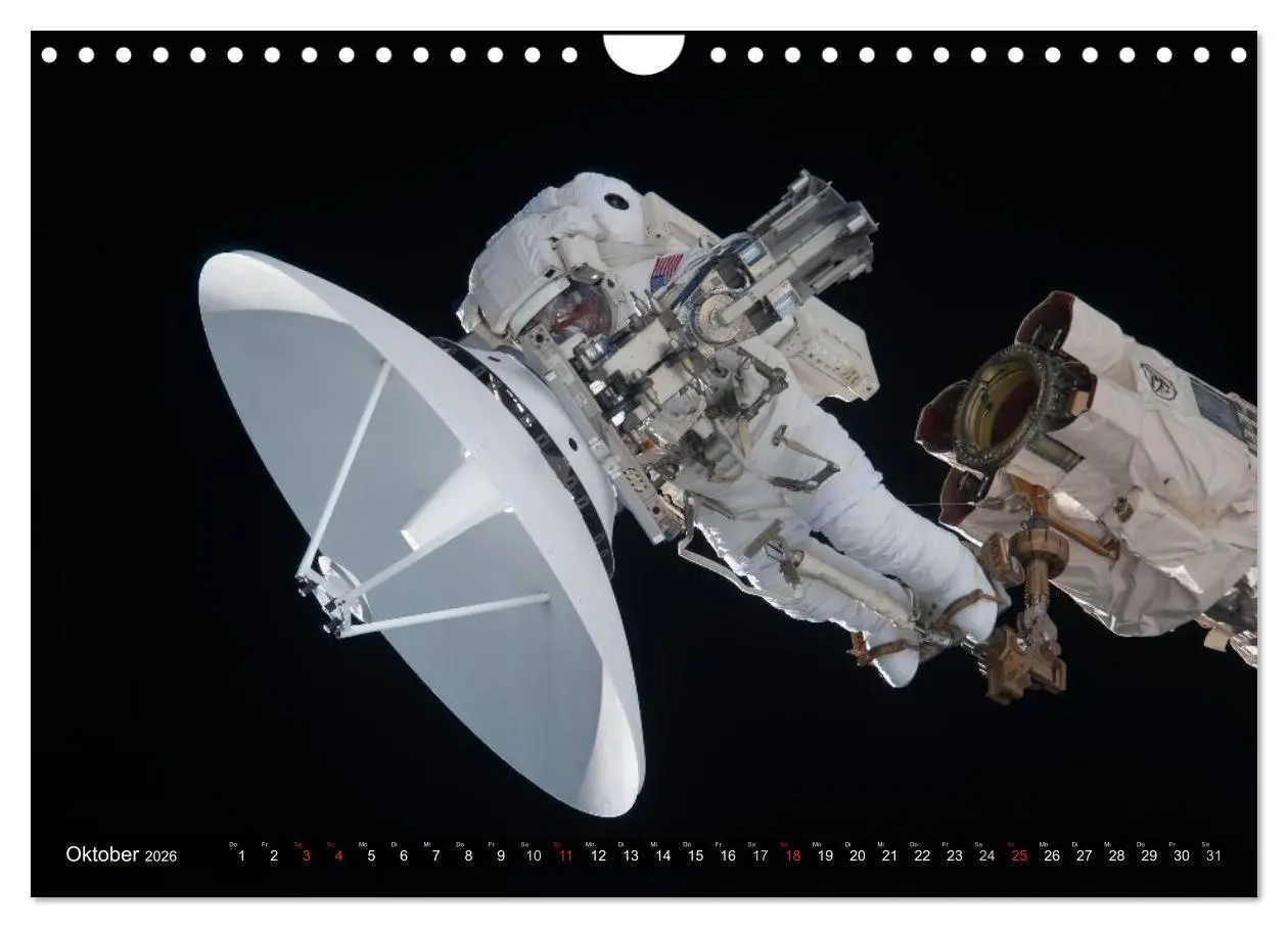 Bild: 9783516077407 | Raumfahrt und Weltall (Wandkalender 2026 DIN A4 quer), CALVENDO...