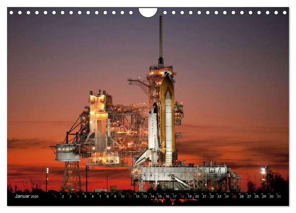 Bild: 9783516077407 | Raumfahrt und Weltall (Wandkalender 2026 DIN A4 quer), CALVENDO...