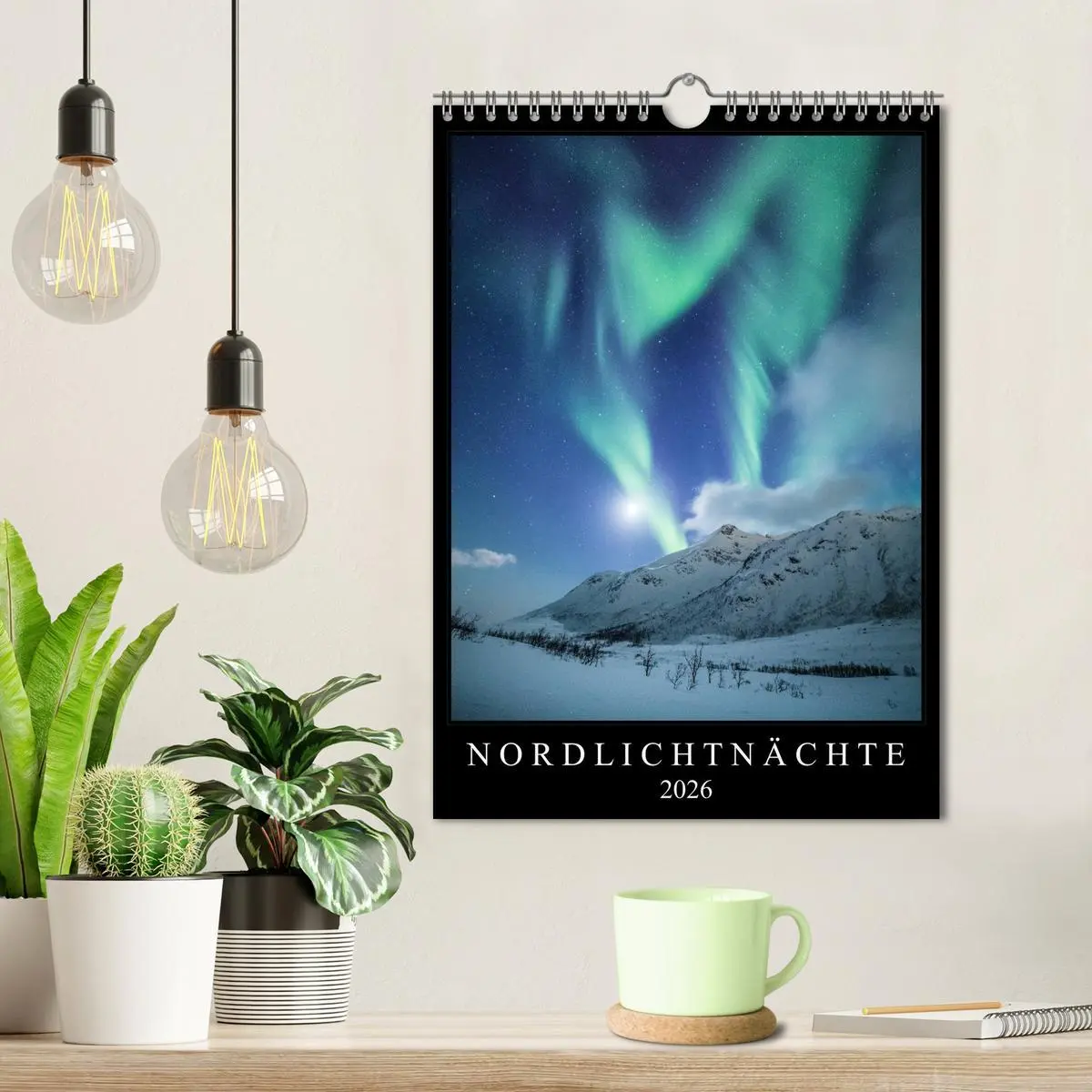 Bild: 9783516387407 | Nordlichtnächte (Wandkalender 2026 DIN A4 hoch), CALVENDO...