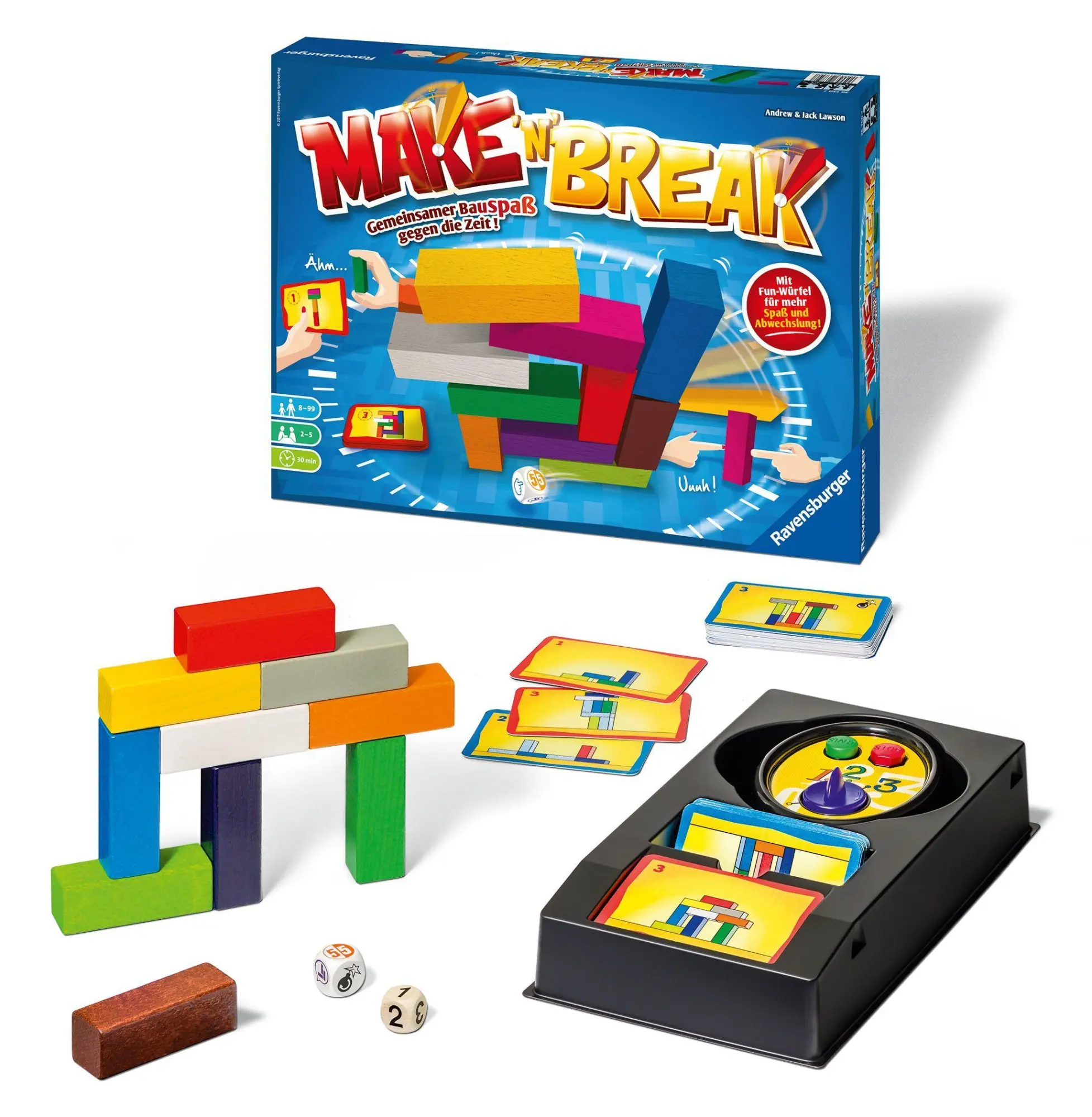Bild: 4005556267507 | Make 'n' Break | Gemeinsamer Bauspaß gegen die Zeit! | Lawson | Spiel