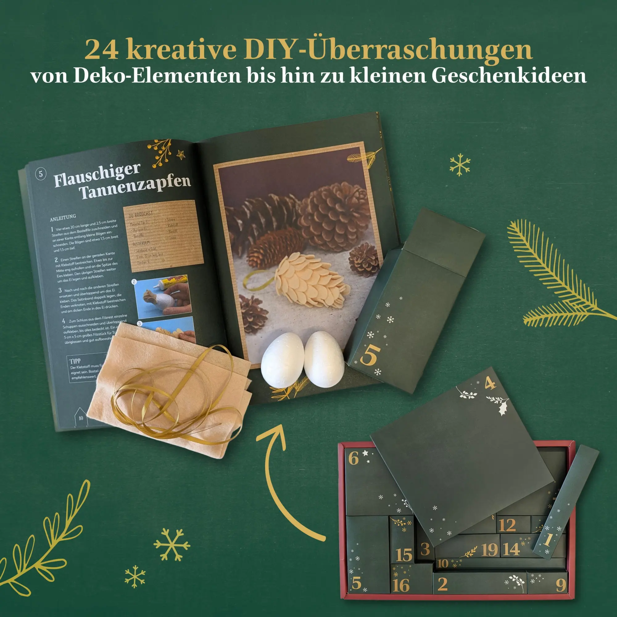 Bild: 4007742187507 | Der kreative Adventskalender - empfohlen von LandLust | Susanne Pypke