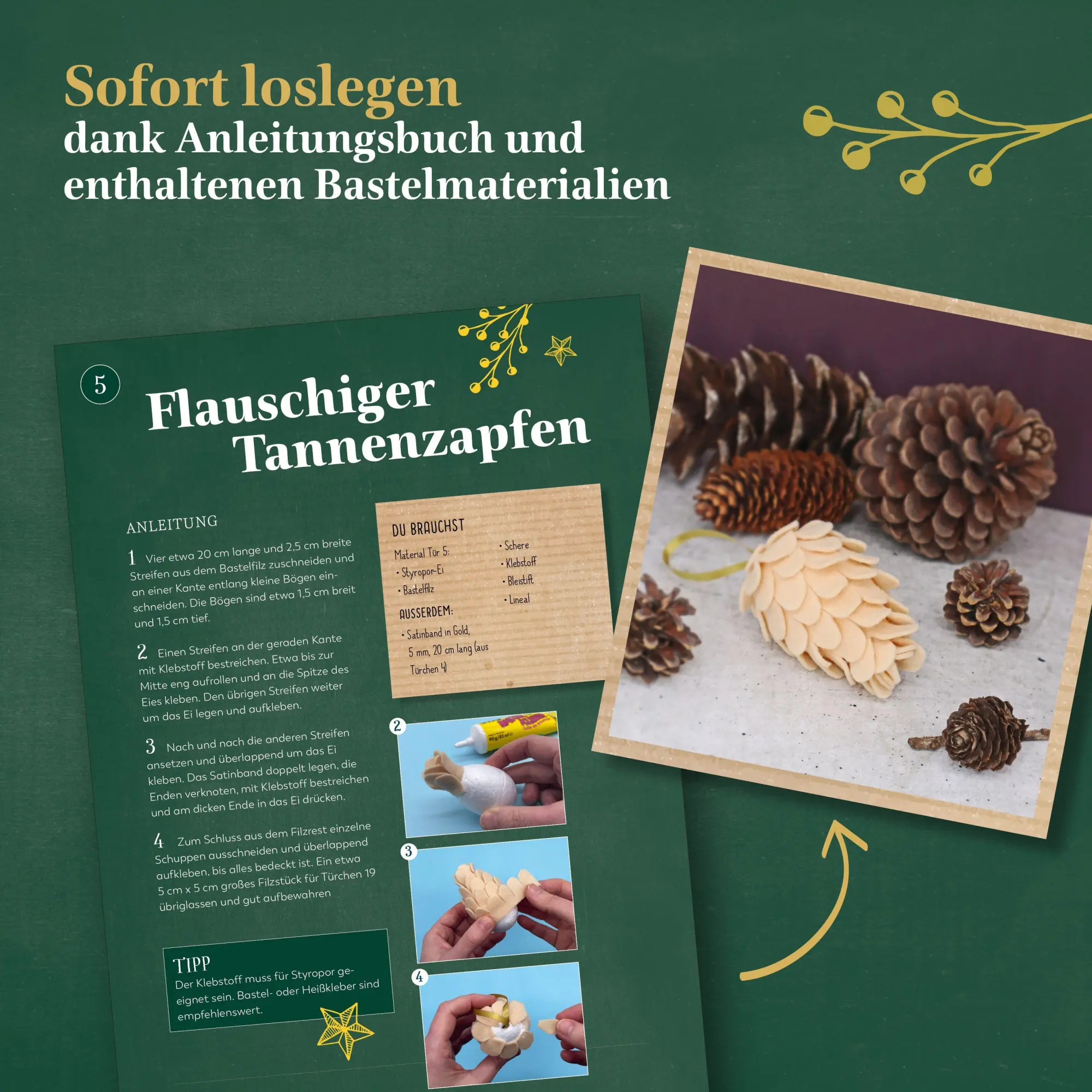 Bild: 4007742187507 | Der kreative Adventskalender - empfohlen von LandLust | Susanne Pypke