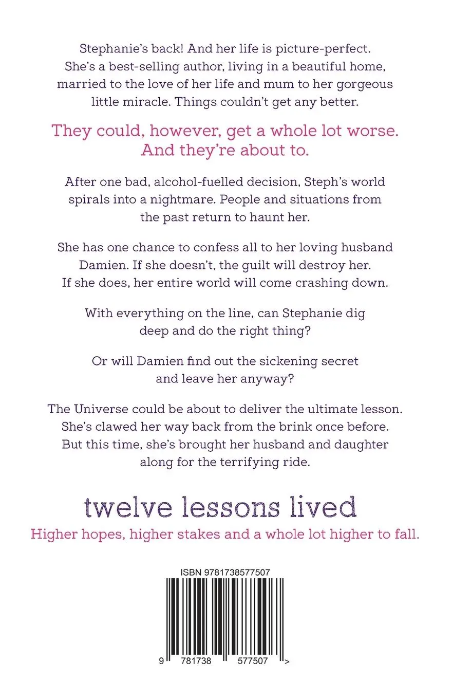 Rückseite: 9781738577507 | Twelve Lessons Lived | Kate Spencer | Taschenbuch | Englisch | 2024
