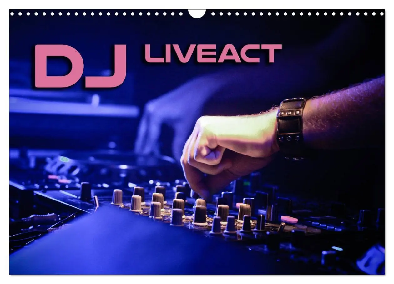 Cover: 9783435337507 | DJ Liveact (Wandkalender 2025 DIN A3 quer), CALVENDO Monatskalender