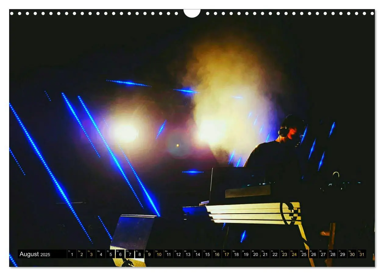 Bild: 9783435337507 | DJ Liveact (Wandkalender 2025 DIN A3 quer), CALVENDO Monatskalender