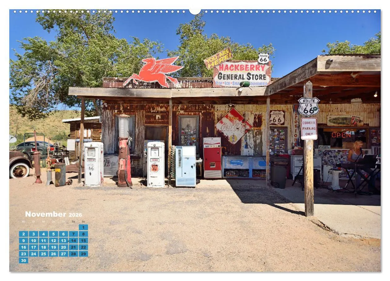 Bild: 9783457357507 | Historic Route 66 - National Scenic Byway (Wandkalender 2026 DIN A2...