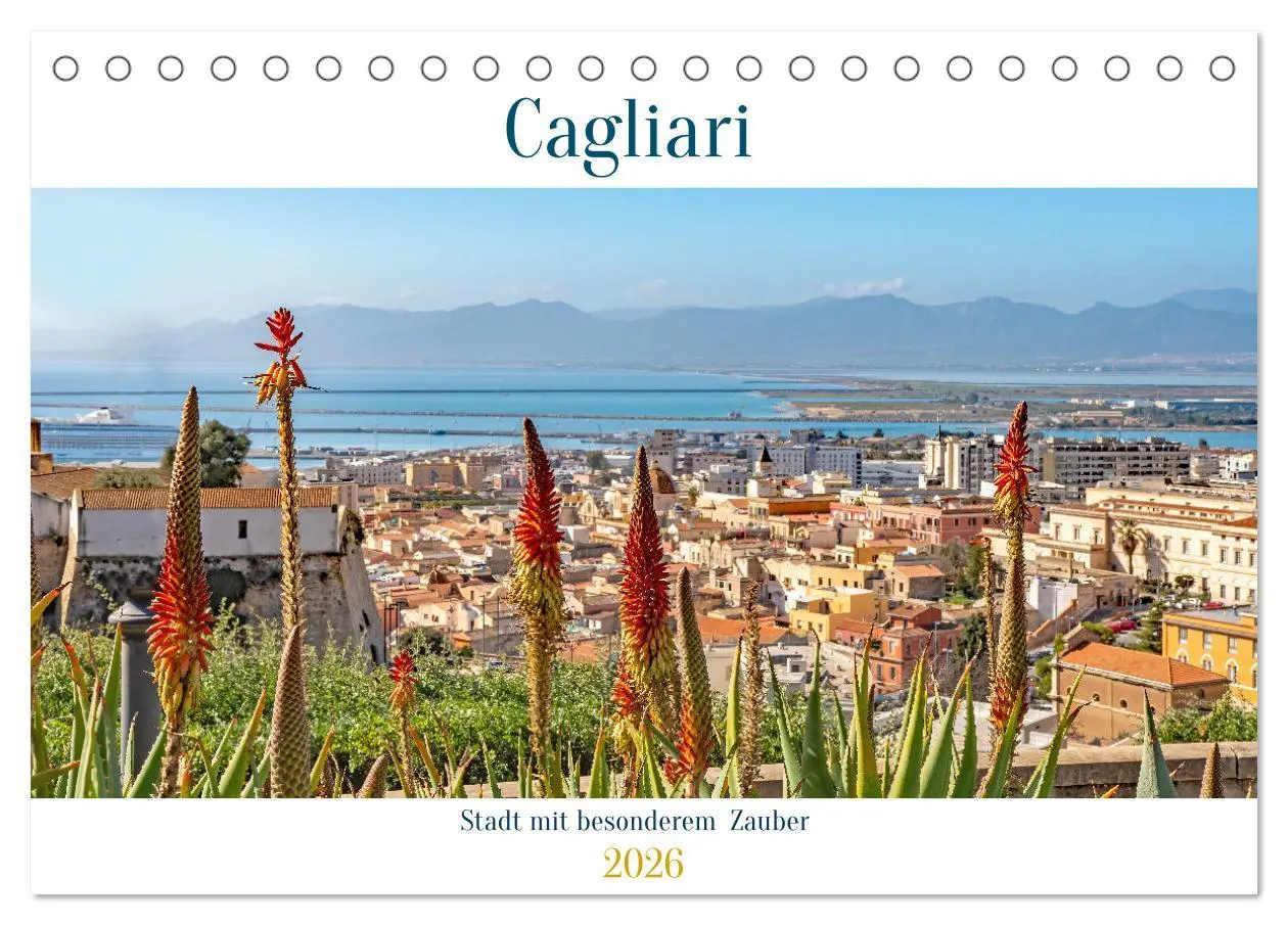 Cover: 9783457427507 | Cagliari - Stadt mit besonderem Zauber (Tischkalender 2026 DIN A5...