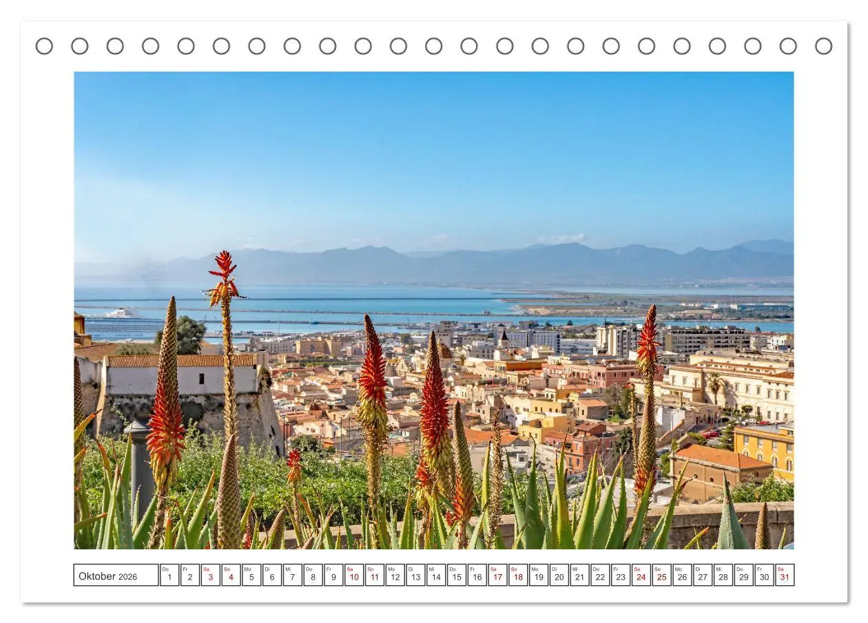 Bild: 9783457427507 | Cagliari - Stadt mit besonderem Zauber (Tischkalender 2026 DIN A5...
