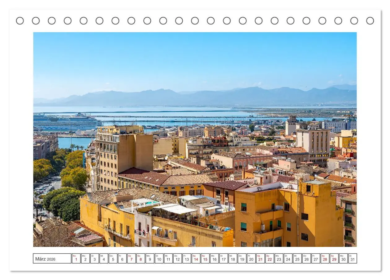 Bild: 9783457427507 | Cagliari - Stadt mit besonderem Zauber (Tischkalender 2026 DIN A5...