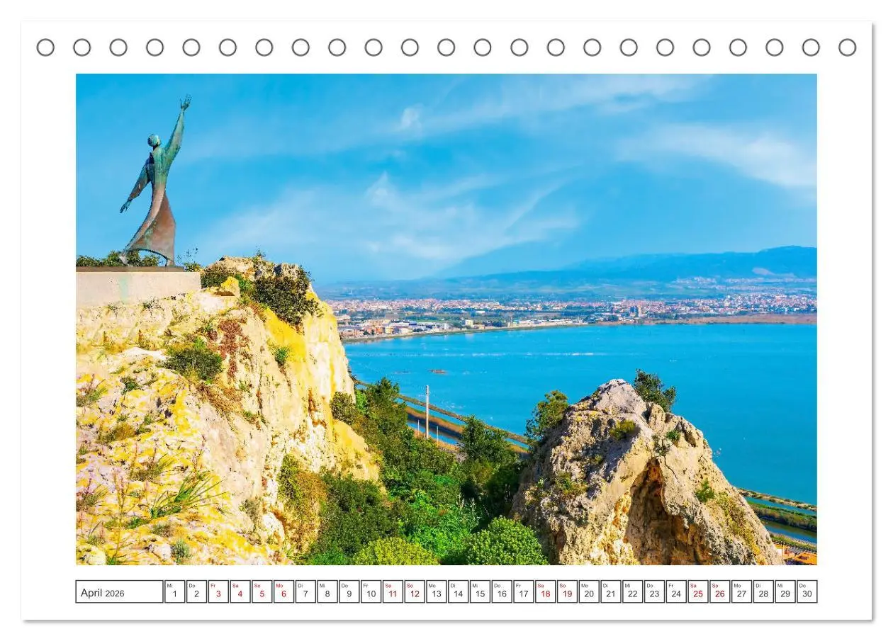 Bild: 9783457427507 | Cagliari - Stadt mit besonderem Zauber (Tischkalender 2026 DIN A5...