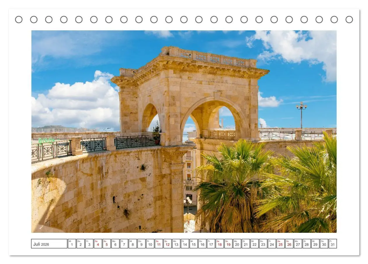 Bild: 9783457427507 | Cagliari - Stadt mit besonderem Zauber (Tischkalender 2026 DIN A5...