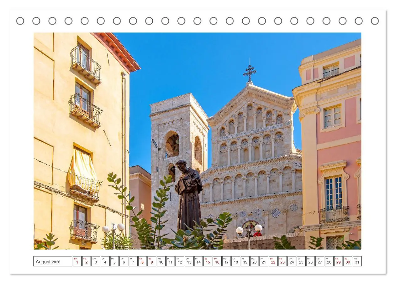 Bild: 9783457427507 | Cagliari - Stadt mit besonderem Zauber (Tischkalender 2026 DIN A5...