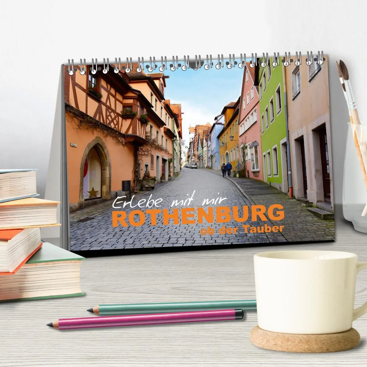 Bild: 9783457597507 | Erlebe mit mir Rothenburg ob der Tauber (Tischkalender 2026 DIN A5...