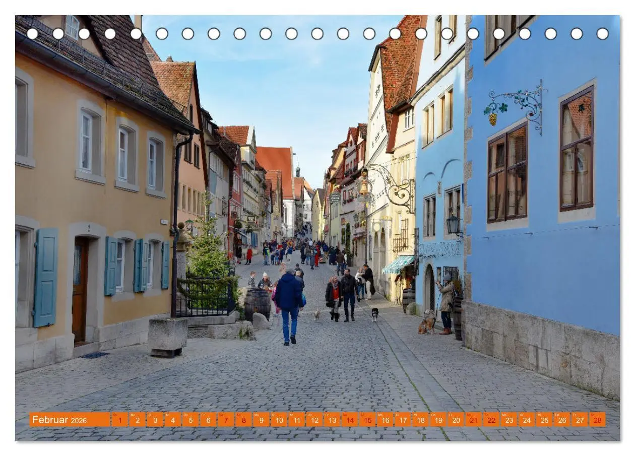 Bild: 9783457597507 | Erlebe mit mir Rothenburg ob der Tauber (Tischkalender 2026 DIN A5...