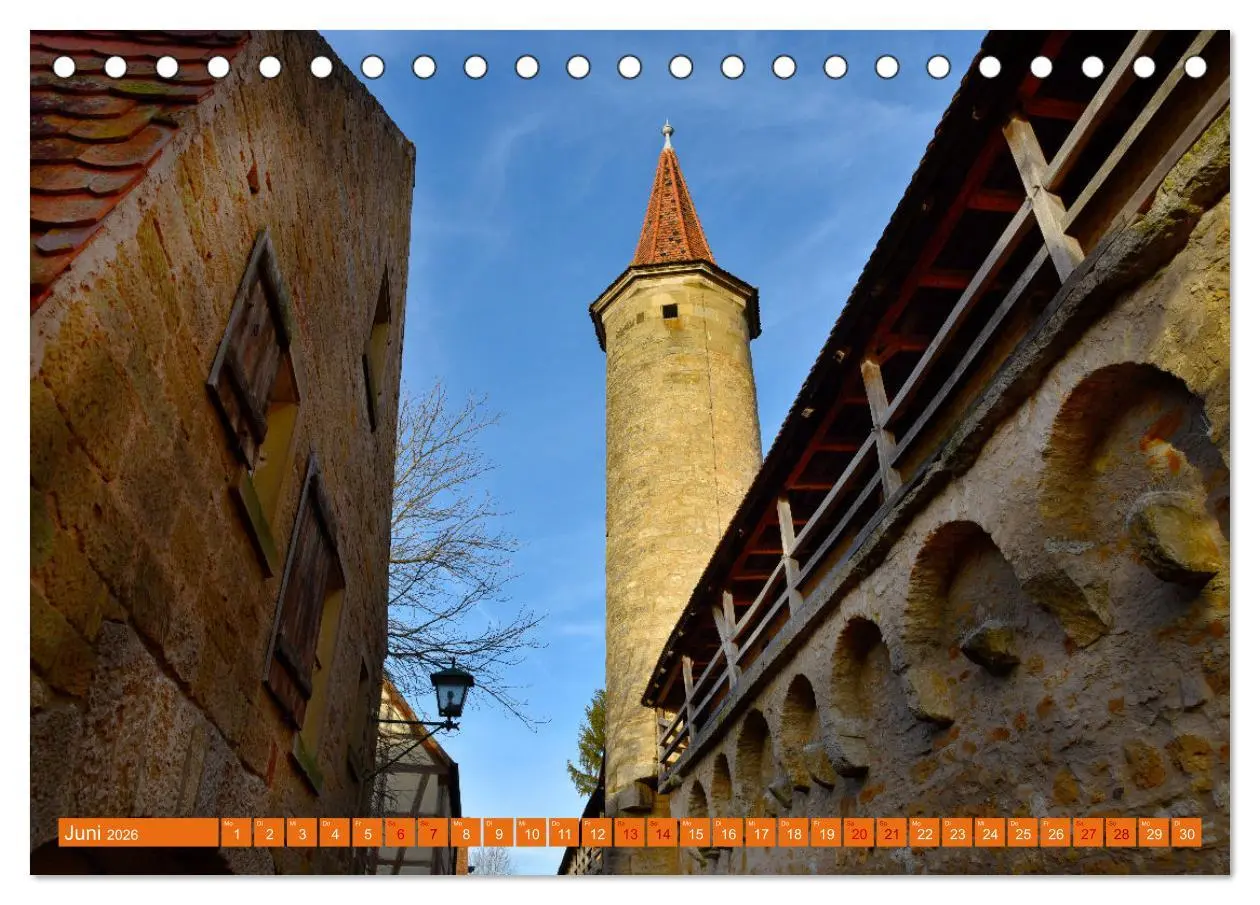 Bild: 9783457597507 | Erlebe mit mir Rothenburg ob der Tauber (Tischkalender 2026 DIN A5...