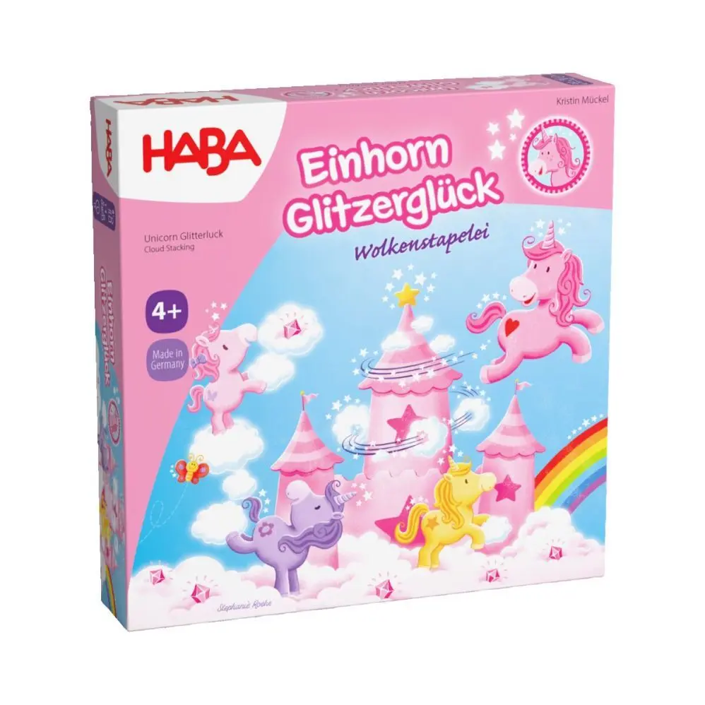 Cover: 4010168287607 | Einhorn Glitzerglück-Die Wolkenstapelei | Kristin Dittmann | Spiel