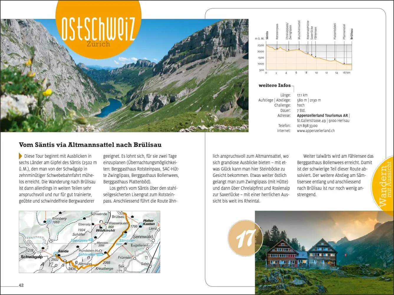 Bild: 9783259037607 | Kümmerly+Frey Erlebnis Schweiz Wandern mit Aussicht - Wanderführer