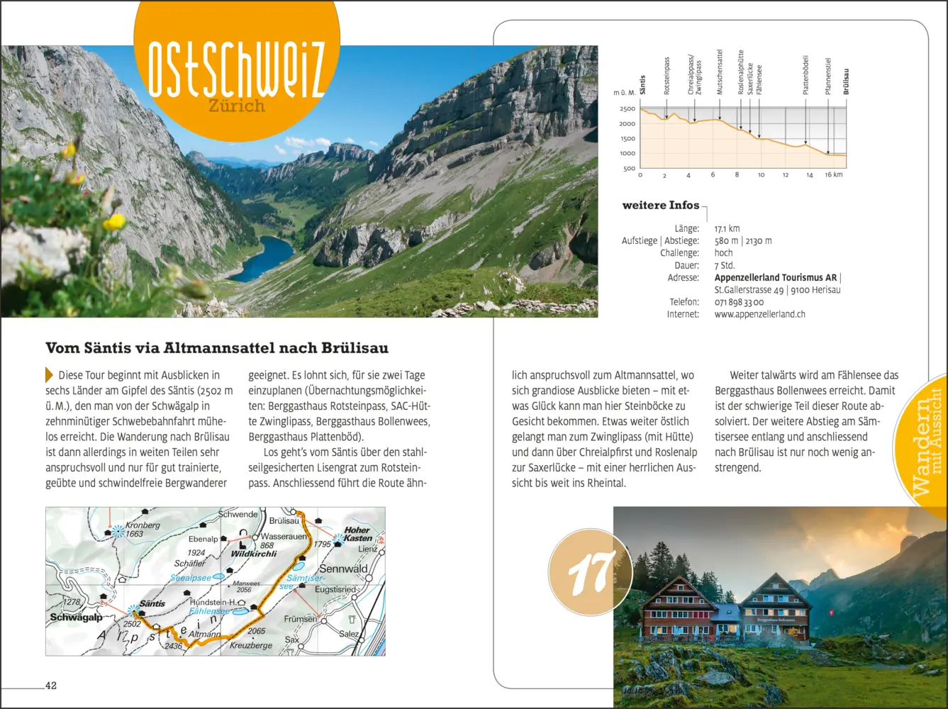 Bild: 9783259037607 | Kümmerly+Frey Erlebnis Schweiz Wandern mit Aussicht - Wanderführer