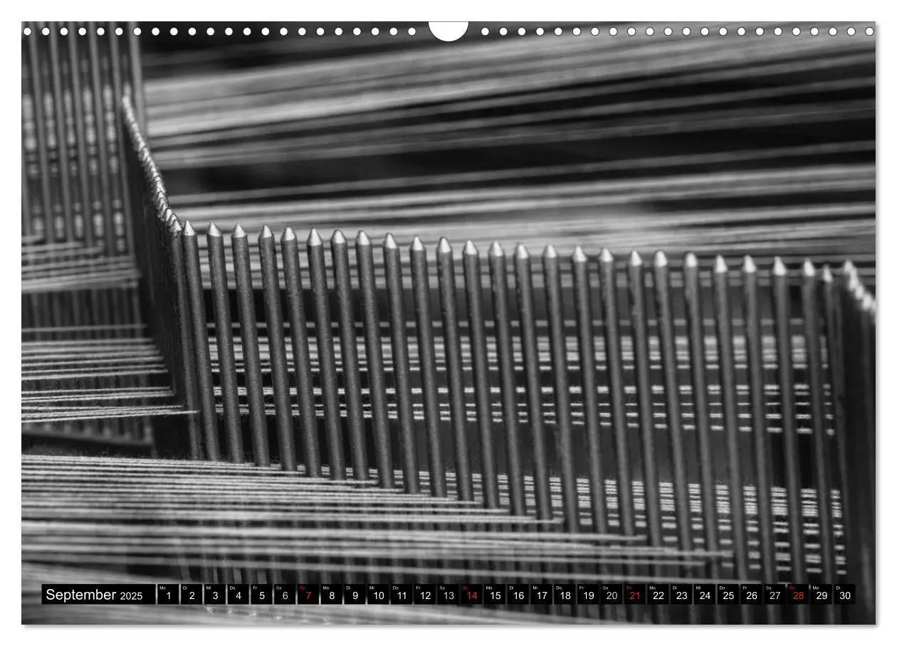 Bild: 9783435707607 | Industrieästhetik in Schwarz-Weiss (Wandkalender 2025 DIN A3 quer),...
