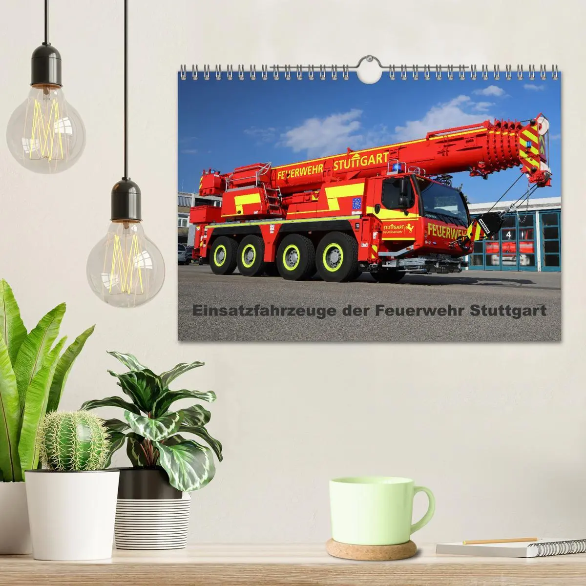 Bild: 9783457587607 | Einsatzfahrzeuge der Feuerwehr Stuttgart (Wandkalender 2026 DIN A4...