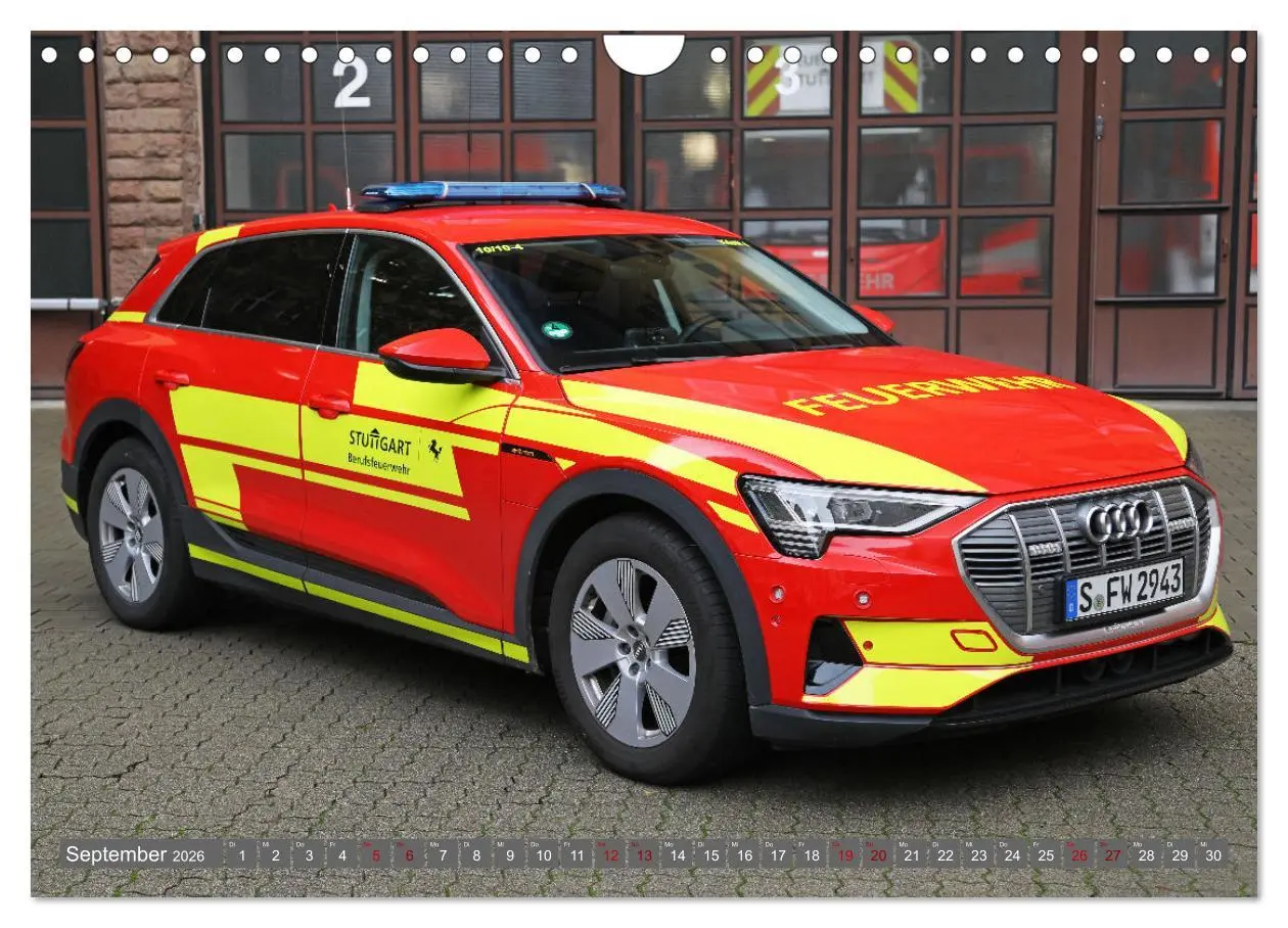 Bild: 9783457587607 | Einsatzfahrzeuge der Feuerwehr Stuttgart (Wandkalender 2026 DIN A4...