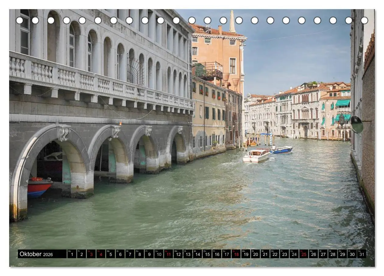 Bild: 9783457967607 | Venedig - Der andere Blick (Tischkalender 2026 DIN A5 quer),...