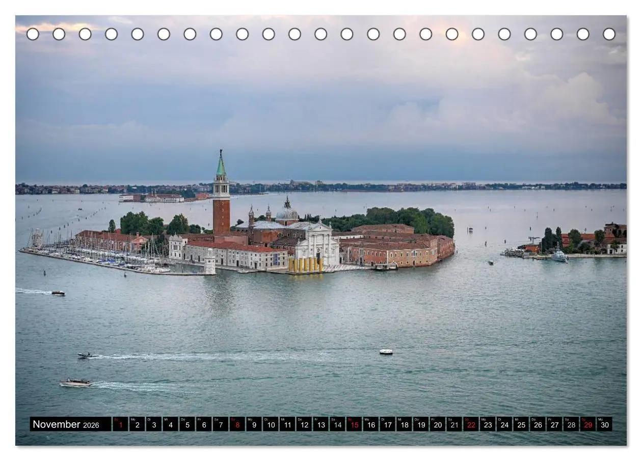 Bild: 9783457967607 | Venedig - Der andere Blick (Tischkalender 2026 DIN A5 quer),...