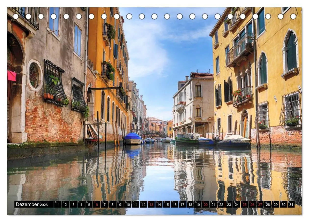 Bild: 9783457967607 | Venedig - Der andere Blick (Tischkalender 2026 DIN A5 quer),...