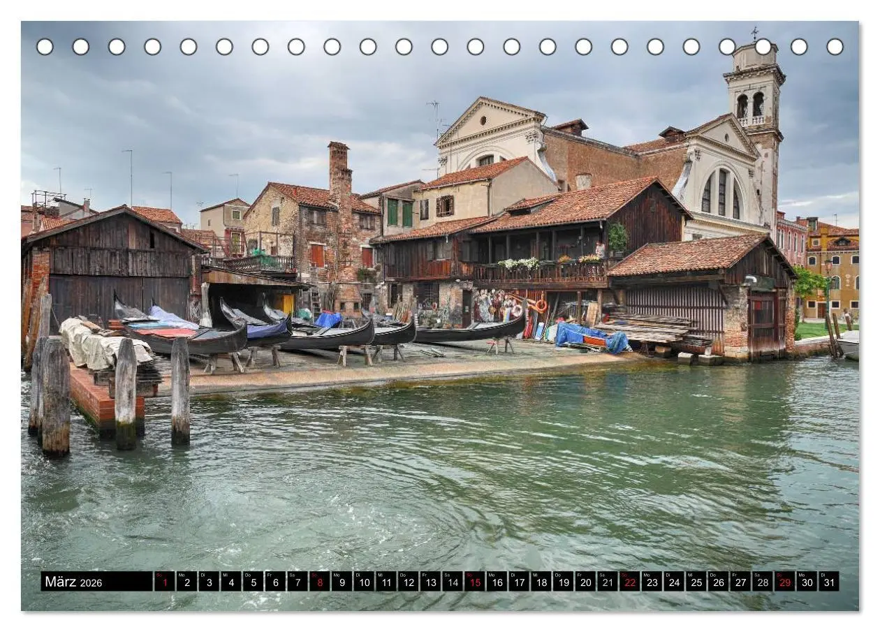Bild: 9783457967607 | Venedig - Der andere Blick (Tischkalender 2026 DIN A5 quer),...