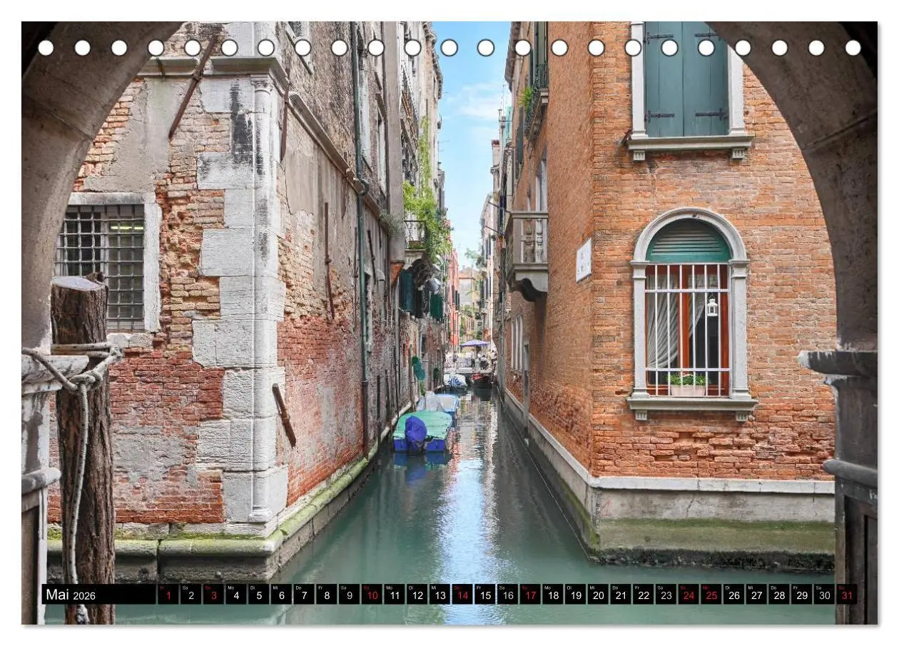Bild: 9783457967607 | Venedig - Der andere Blick (Tischkalender 2026 DIN A5 quer),...