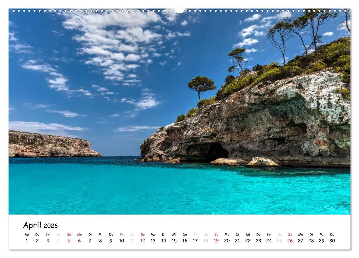 Bild: 9783516057607 | Wildes und romantisches Mallorca (hochwertiger Premium Wandkalender...