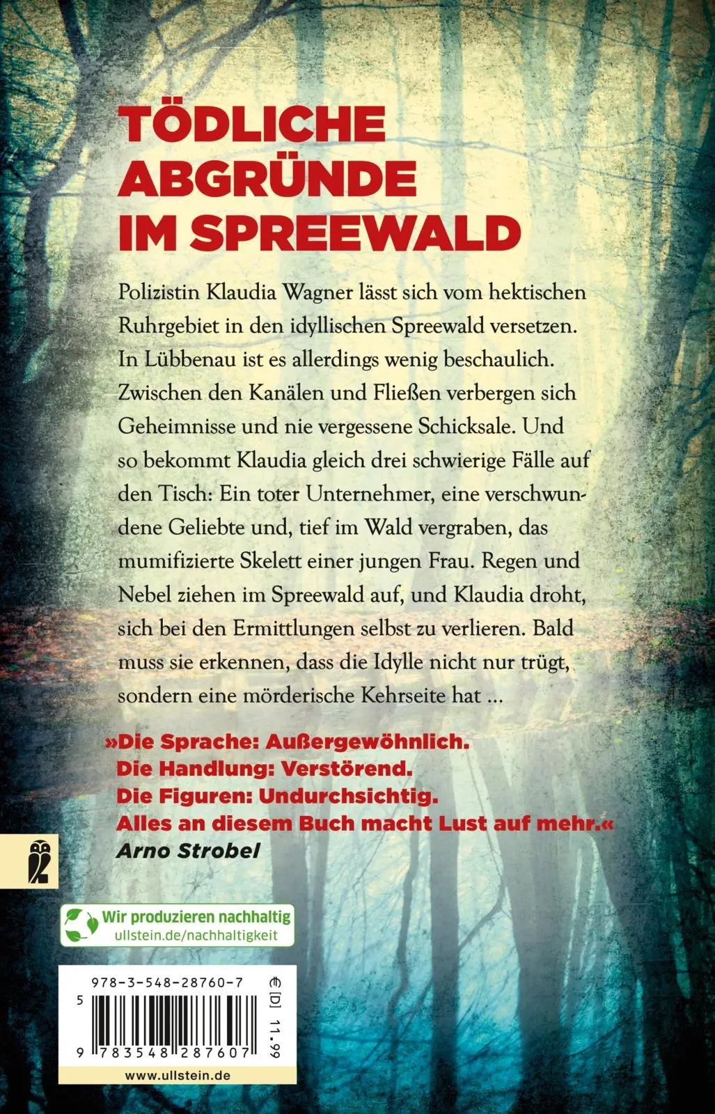 Rückseite: 9783548287607 | Spreewaldgrab | Christiane Dieckerhoff | Taschenbuch | 352 S. | 2016