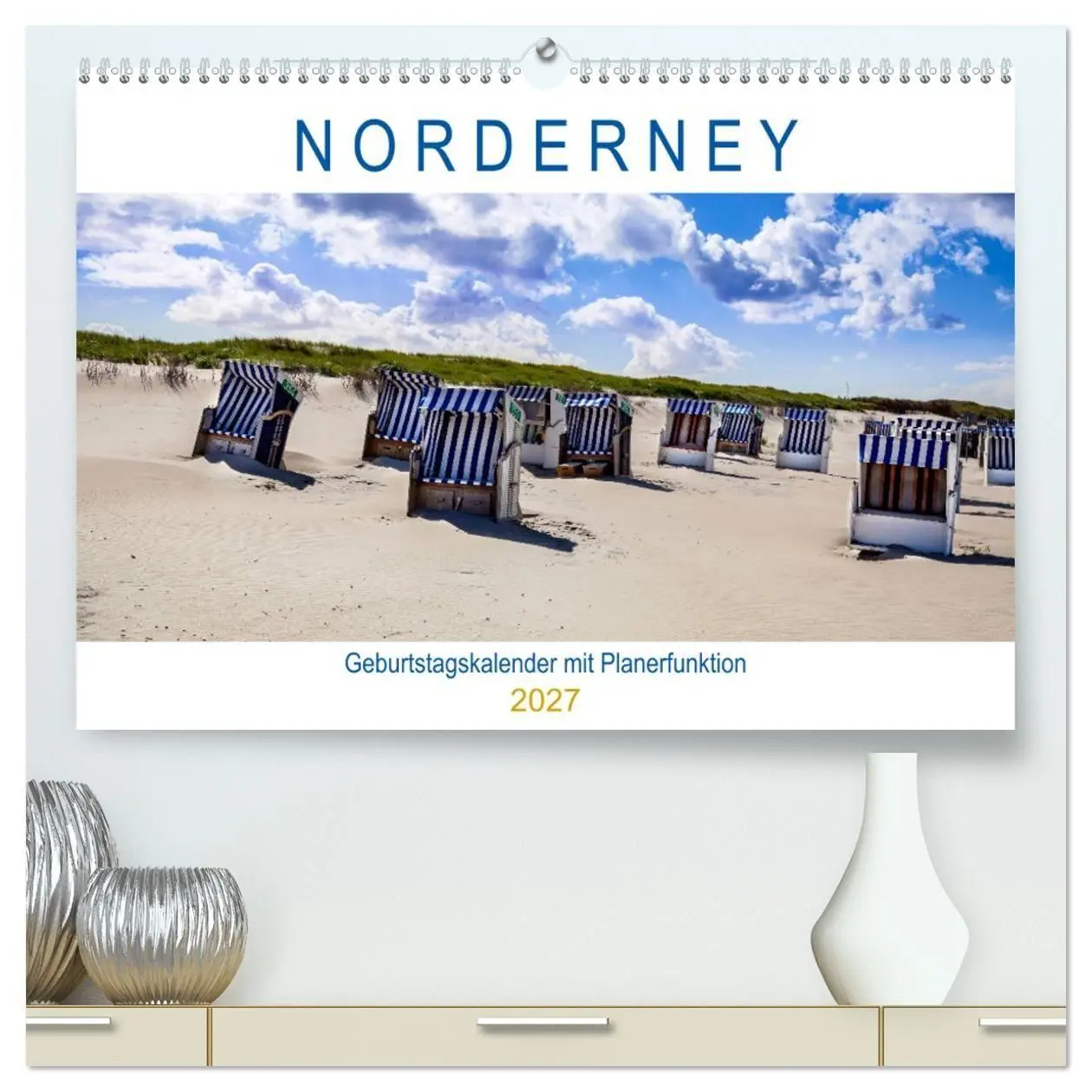 Cover: 9783569767607 | NORDERNEY Geburtstagskalender mit Planerfunktion (hochwertiger...