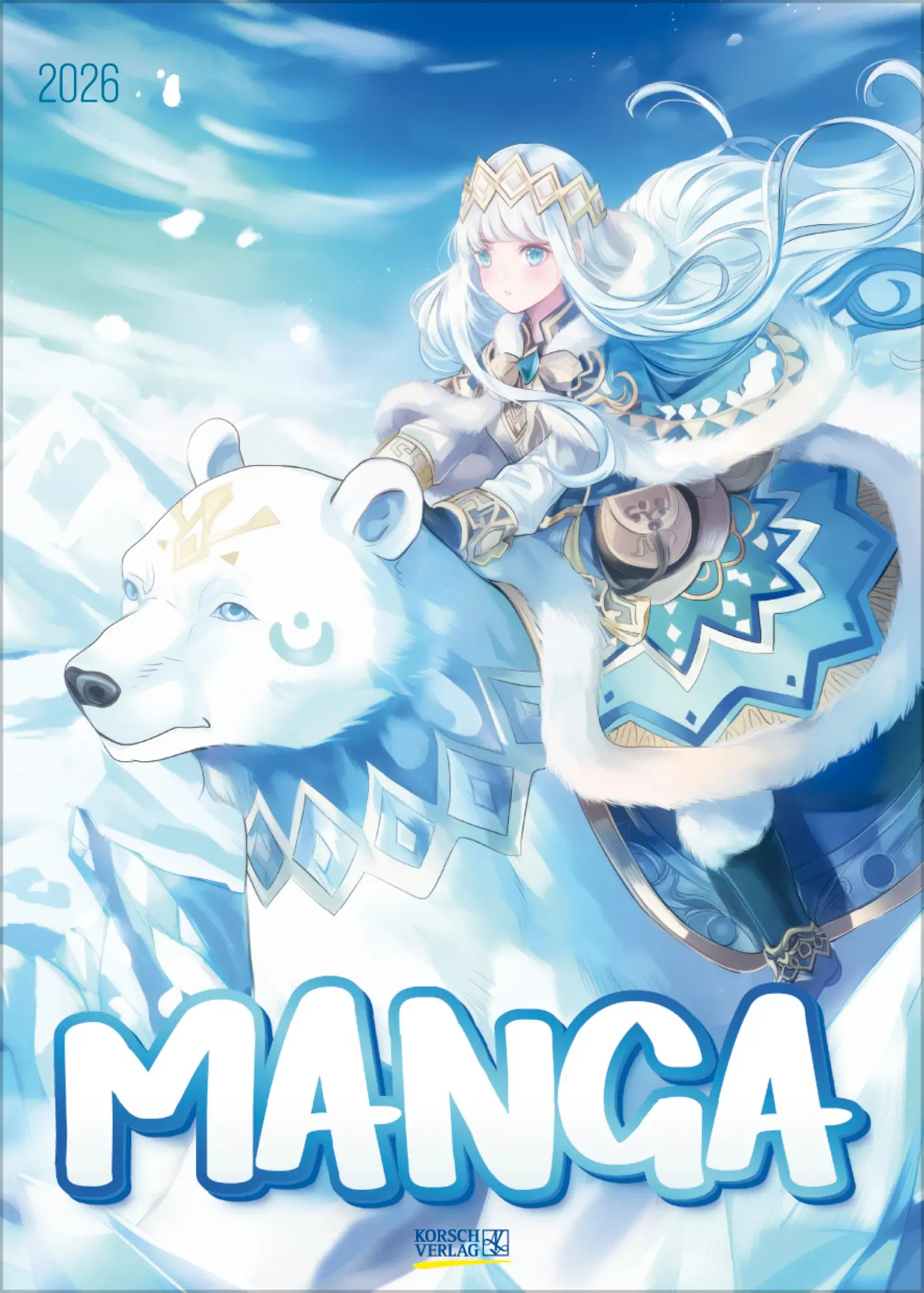 Cover: 9783731887607 | Manga 2026 | Verlag Korsch | Kalender | 14 S. | Deutsch | 2026