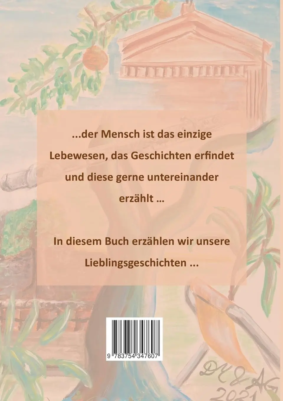 Rückseite: 9783754347607 | Nachtkastl-Geschichten | zum Schmunzeln, Nachdenken und Träumen | Buch