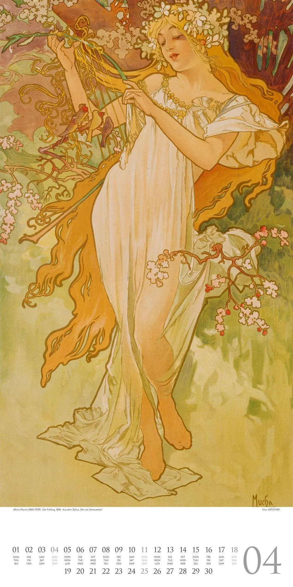 Bild: 9783838427607 | Alfons Mucha Kalender 2027 | Alfons Mucha (u. a.) | Kalender | 14 S.